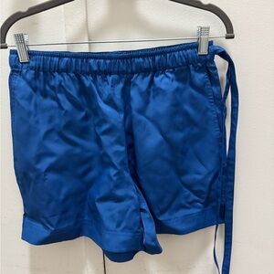 Helmut Lang Blue Women's Shorts